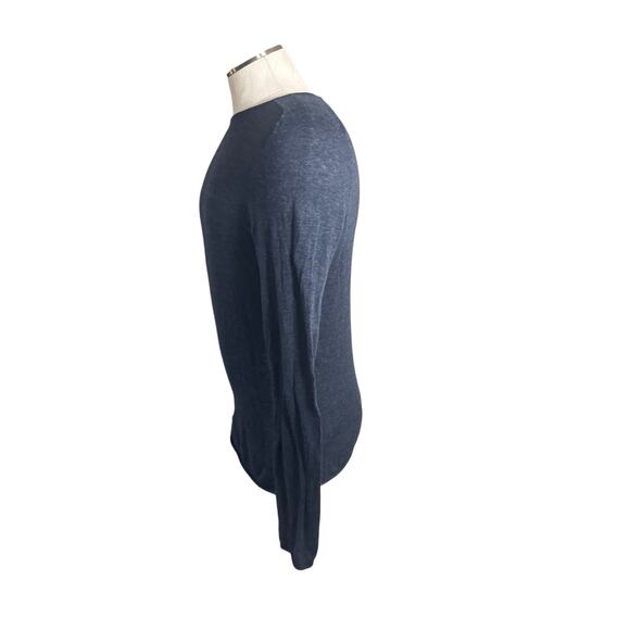 Men M Selected Homme Identity Denton Crew Neck Gray Pullover Sweater Top Cotton - Picture 4 of 8